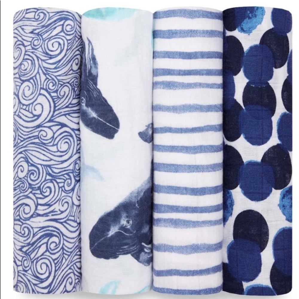 aden + anais muslin swaddles